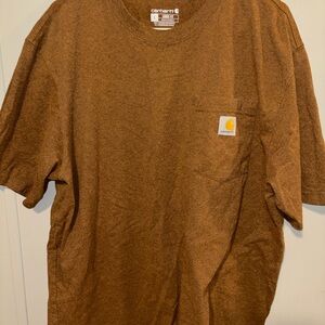 Carhartt Men's Short Sleeve Brown Tee